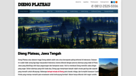 What Diengplateau.com website looked like in 2020 (3 years ago)
