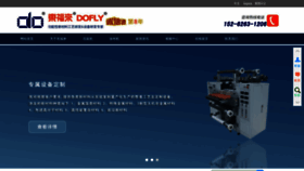 What Dongfulai.com website looked like in 2020 (3 years ago)