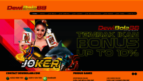 What Dewibola88.com website looked like in 2020 (3 years ago)