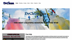 What Drclean.co.uk website looked like in 2020 (3 years ago)