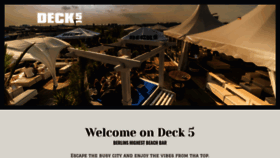 What Deck-5.com website looked like in 2020 (3 years ago)