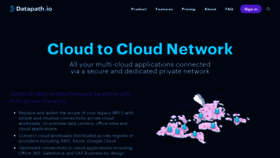 What Datapath.io website looked like in 2020 (4 years ago)