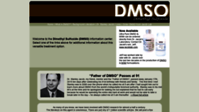 What Dmso.org website looked like in 2020 (3 years ago)