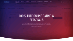 What Datehookup.dating website looked like in 2020 (3 years ago)