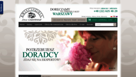 What Dosgardenias.pl website looked like in 2020 (3 years ago)