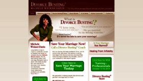 What Divorcebusting.com website looked like in 2020 (3 years ago)