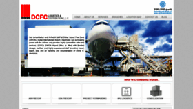 What Dcfcshipping.ae website looked like in 2020 (3 years ago)