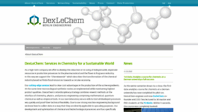 What Dexlechem.com website looked like in 2020 (3 years ago)