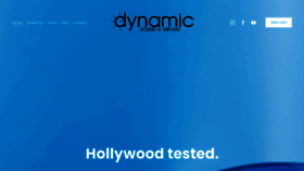 What Dynamicsoundsampling.com website looked like in 2020 (3 years ago)