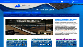 What Distripool.fr website looked like in 2020 (3 years ago)