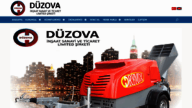 What Duzova.com.tr website looked like in 2020 (3 years ago)