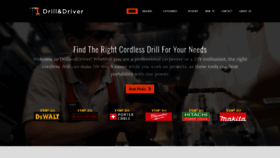 What Drillanddriver.com website looked like in 2020 (3 years ago)