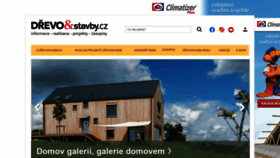 What Drevoastavby.cz website looked like in 2020 (3 years ago)