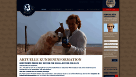 What Dinner-for-dogs.com website looked like in 2020 (3 years ago)
