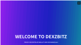 What Dexzbitz.live website looked like in 2020 (3 years ago)