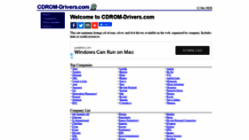 What Dvd-drivers.com website looked like in 2020 (3 years ago)