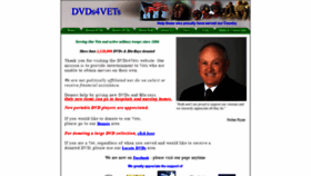 What Dvds4vets.org website looked like in 2020 (4 years ago)