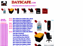 What Dayscafe.com website looked like in 2020 (3 years ago)