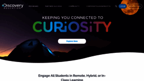 What Discoveryschool.com website looked like in 2020 (3 years ago)