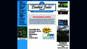 What Disableddealer.com website looked like in 2020 (3 years ago)