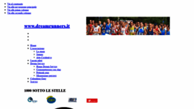 What Dreamrunners.it website looked like in 2020 (3 years ago)