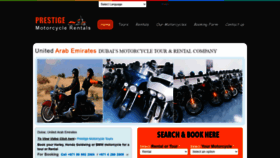 What Dubaimotorcycletours.com website looked like in 2020 (3 years ago)