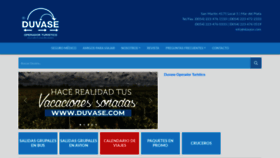 What Duvase.com website looked like in 2020 (3 years ago)