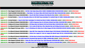 What Djkuchai.wapkiz.com website looked like in 2020 (3 years ago)