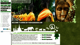 What Daytoursbangkok.com website looked like in 2020 (3 years ago)