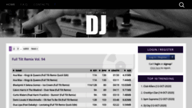 What Dj-compilations.com website looked like in 2020 (3 years ago)