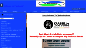 What Dewedstrijdvisserwebshop.be website looked like in 2020 (3 years ago)