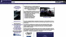 What Disabilitytravel.com website looked like in 2020 (3 years ago)
