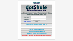 What Dotshule.ug website looked like in 2020 (3 years ago)