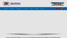 What Dogusteknikmakina.com website looked like in 2020 (3 years ago)