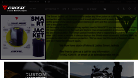 What Dainese.me.uk website looked like in 2020 (3 years ago)