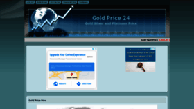 What Daily-gold-price.com website looked like in 2020 (5 years ago)