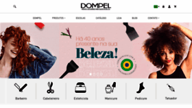 What Dompel.com website looked like in 2020 (3 years ago)