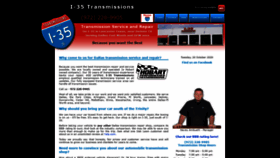 What Dallastransmissionrepair.com website looked like in 2020 (3 years ago)
