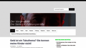 What Der-vorgesetzte.de website looked like in 2020 (3 years ago)