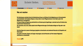 What Da-beim-sterben.ch website looked like in 2020 (3 years ago)