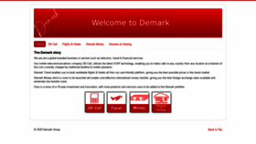 What Demarkgroup.com website looked like in 2020 (3 years ago)