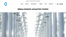 What Dreamengine.in website looked like in 2020 (4 years ago)