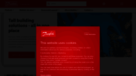 What Danfoss.co.uk website looked like in 2020 (3 years ago)