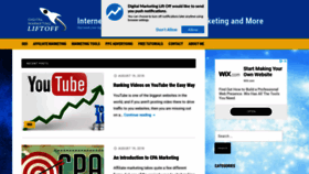What Digitalmarketingliftoff.com website looked like in 2020 (3 years ago)