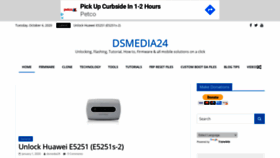 What Dsmedia24.com website looked like in 2020 (3 years ago)
