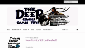What Deepcomics.com website looked like in 2020 (3 years ago)