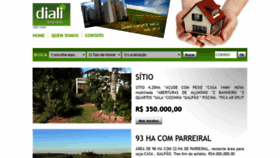 What Dialiimoveis.com.br website looked like in 2020 (3 years ago)