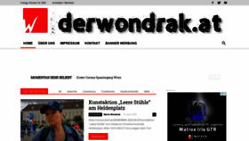 What Derwondrak.at website looked like in 2020 (3 years ago)