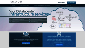 What Dmzhost.co website looked like in 2020 (3 years ago)