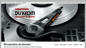 What Diskeom-recuperation-donnees.com website looked like in 2020 (3 years ago)